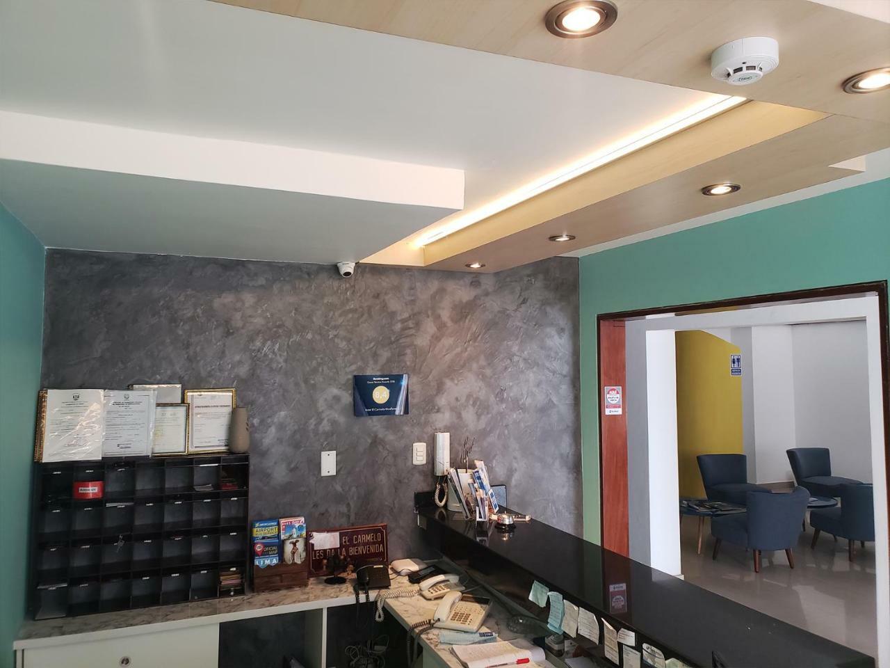 לימה Hotel El Carmelo Miraflores מראה חיצוני תמונה